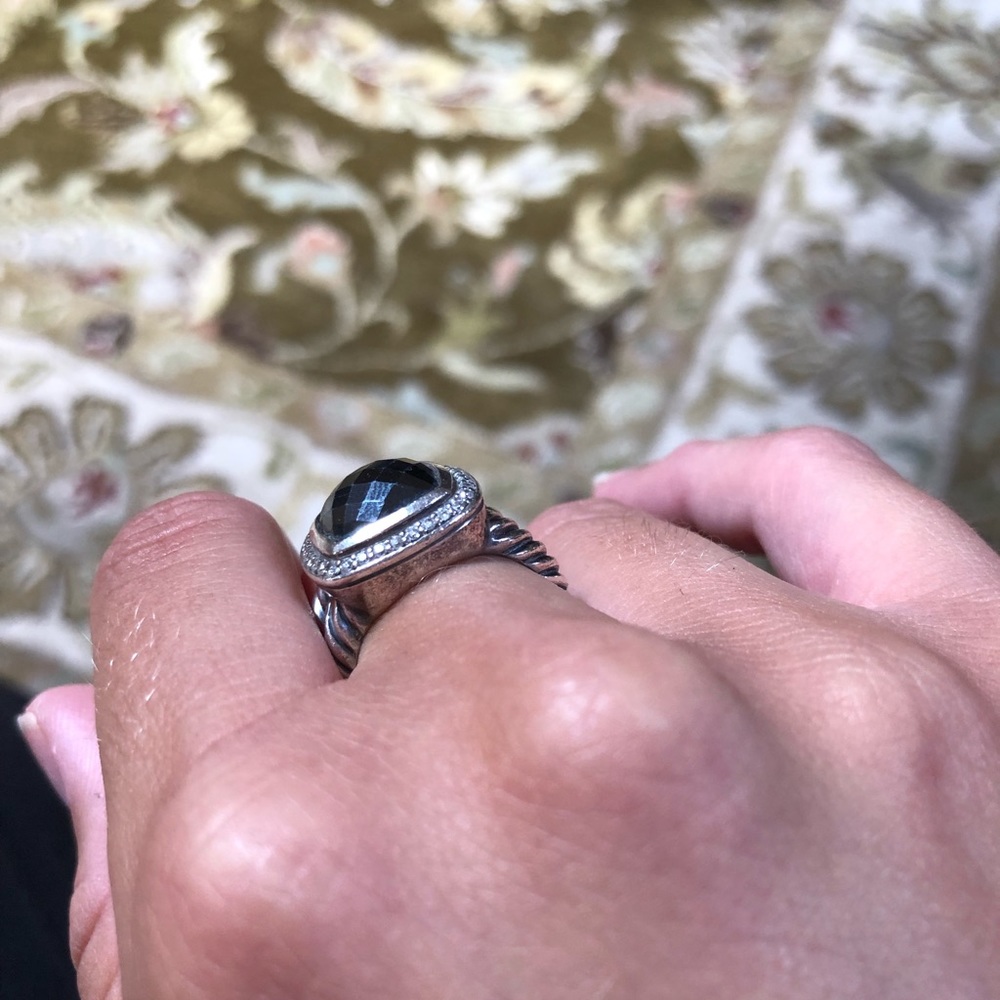David Yurman Large graphite Ring - Picture 4 of 6